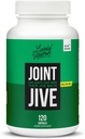 LIVELY VITAMIN CO. 联合Jive-Lubricate 联合(膝,昂克尔,内克,肩,背)-Collagen-Glucosamine-MSM-Quercetin-Chondroitin-Devils Claw-无壳鱼-Free Formule-120 计数.
