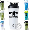 福扎体育 Blender瓶X经典28 oz. 摇摆- 萨斯夸特- 黑色