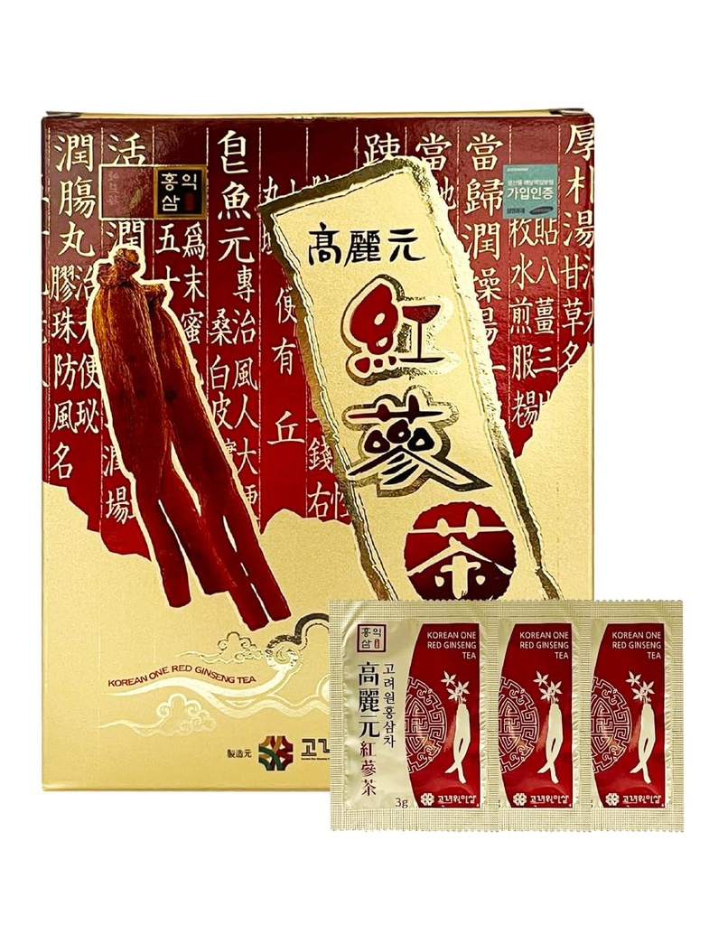 韩国Ginseng 提取 Granules 茶 50T 홍삼차