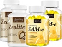 Zeolite Detox Capsules( 2 Pack) + SAM-e Gummys( 2 Pack) 胶囊