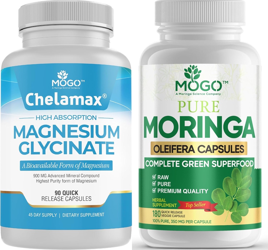 MOGO 纯镁甘油和莫林加卡普尔 - 超级食品+更好的矿物