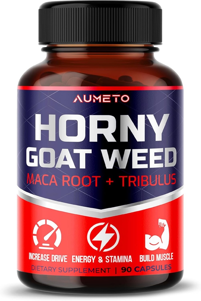 Horny Goat Weed Supplement with L-Arginine Tribulus Terrestris Maca Root Tongkat Ali - 男性能量,力量和记忆支持(90 Counter (Pack of 1)) 互联网档案馆的存檔,存档日期2013-12-22.