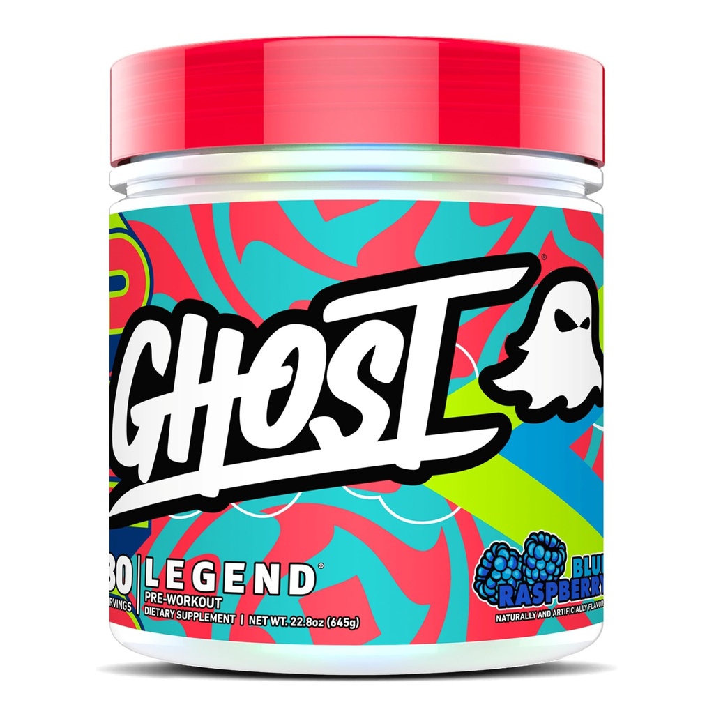 GHOST 传奇 预战粉 蓝莓 - 30 services - 预战 男与女有乔琳,L-Citrulline, & Beta Alanine for Energy & Focus