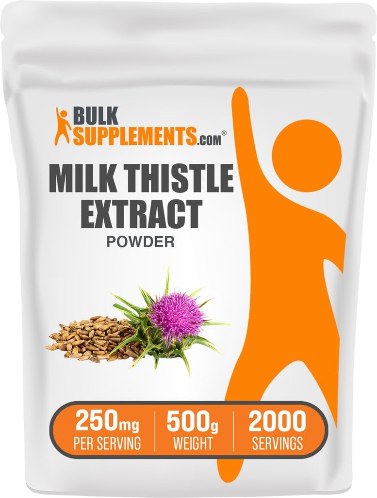 Bulk Assupports.com 牛奶硝酸盐提取粉 - 草药补充剂 牛奶硝酸盐补充剂 - Gluten Free, 每服250mg, 500g (1.1磅) (Pack of 1)