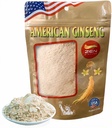 禅金生粉 - 4 oz. 美国威斯康星州Ginseng-Non-GMO,Gluten Free-用于苏普斯,茶叶,咖啡,果汁,滑冰和烤肉.