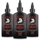 Bossman Jelly Beard Oil for Men - 3 Pack (共12 oz, Hammer Scent) - Softens, Moisturizes & 条件与天然成份