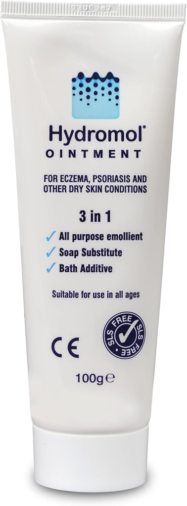 管理皮肤炎、埃切马、Psoriasis和其他干皮肤条件的100g水管(包1)