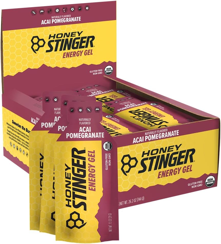Honey Stinger 有机Acai Pomegrante 能源Gel, 1.3 OZ