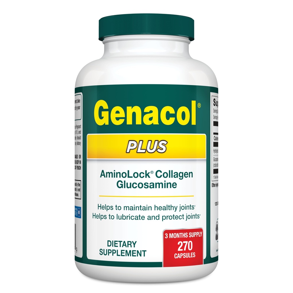 Genacol Glucosamine和Collagen联合补编 270 卡普尔