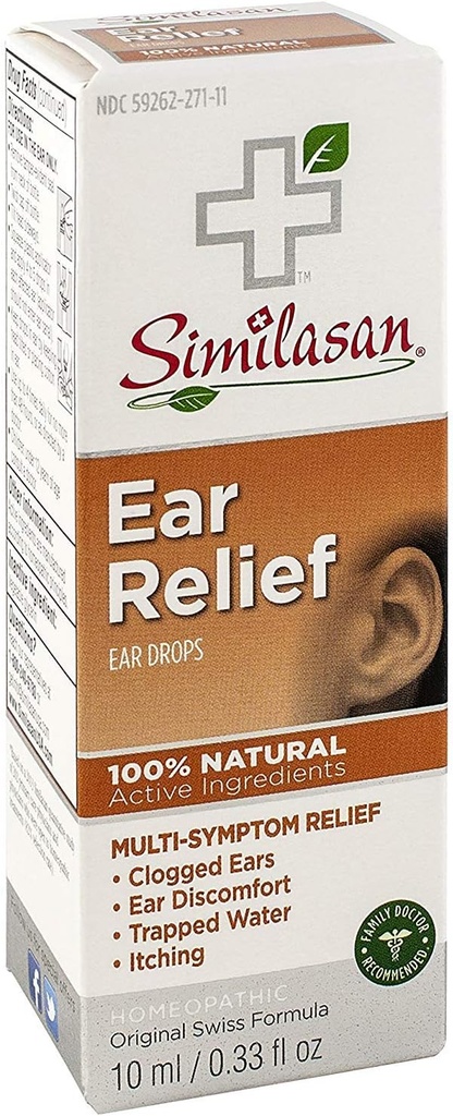 Similasan Earache Ear 降水10毫升(3包)
