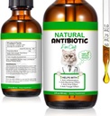 60ML 猫类抗生素,椒类猫类抗生素补充剂,猫类抗生素,猫类抗生素自然抗生素,猫类抗生素,猫类抗生素支持Imune & Cats Alergy Relief-2 Fl Oz