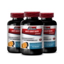 Folic Acid Bulk 补充品 - Anti Gray Hair - Catalase 补充品 灰毛漫游 灰毛漫游 灰毛漫游 灰毛漫游 补充品 灰毛漫游 3瓶180盖