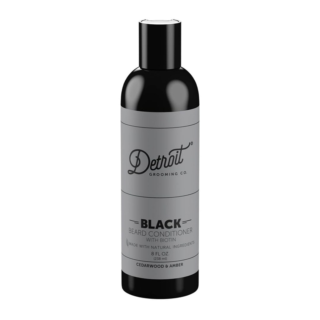 底特律导管公司 带 Apple Excution & Aloe Vera – Softening, Detanling, 和水合导管 – Black Edition (Cedarwood & Amber) - 8oz