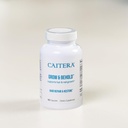 细毛(Saw Palmetto), Biotin, Zinc & Selenium 用于支持毛发生长、生命力、光线和全能的临床测试膳食补充 120 Capsules