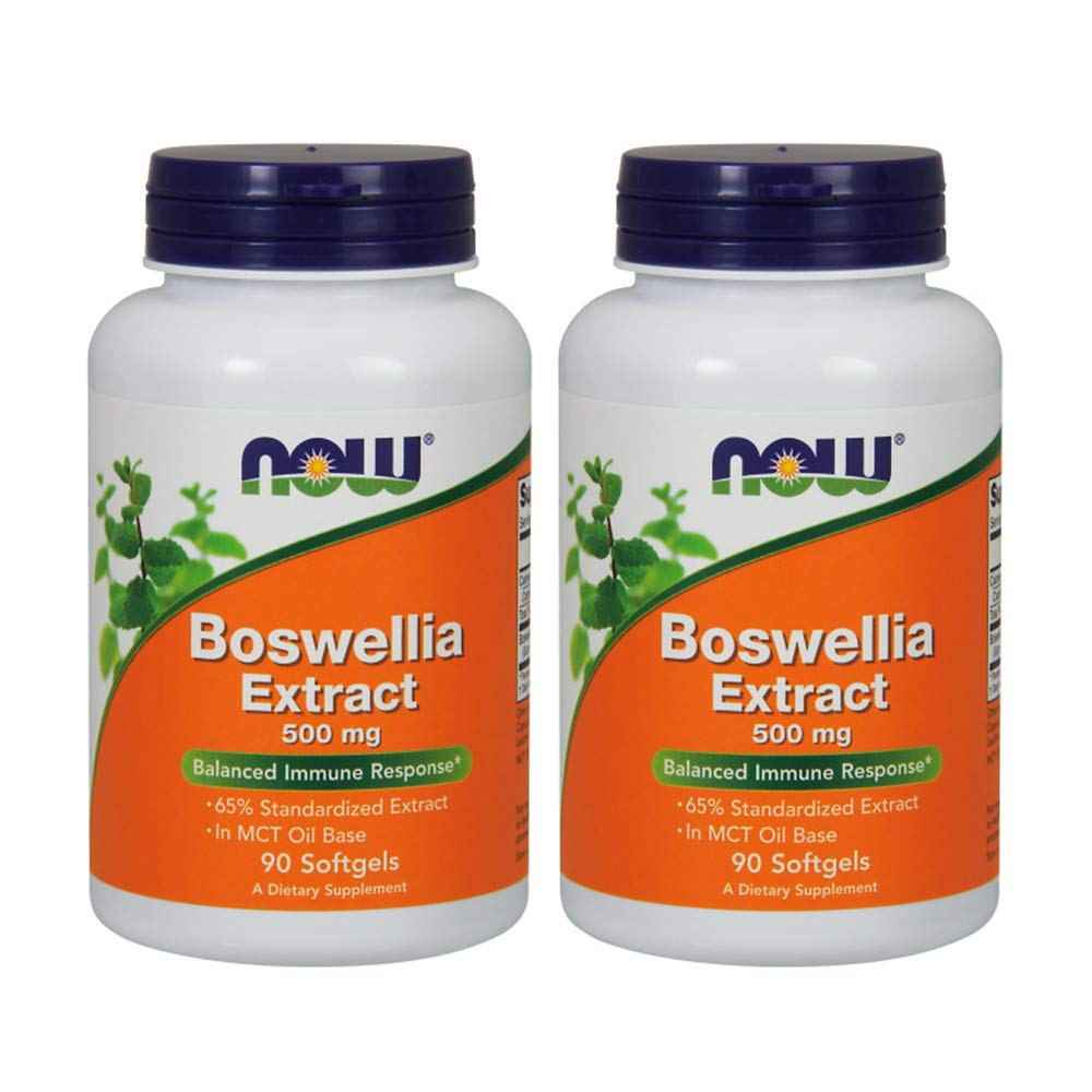 现在食品 Boswellia 提取500 mg 软胶, 90 count x 2