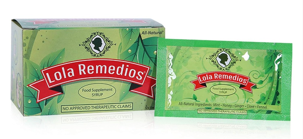 Lola Remedios 食品补充品 Syrup 12 水箱/盒