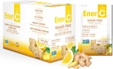 Ener-C 无糖柠檬 姜多维他命 饮用混合剂 1000mg 维生素 C, Non-GMO, Vegan, Real 水果汁粉,自然豁免支持,电解质, Gluten Free, 1-Pack of 30