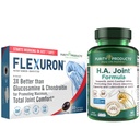 纯度产品 Flexuron 联合公式 + H.A. 联合Flexuron(克里尔石油,低分子重量的Hyaluronic酸,Astaxanthin) - HA 联合(BioCell Collagen, Boswellia Serrata, Quercetin, H.A. +更多)