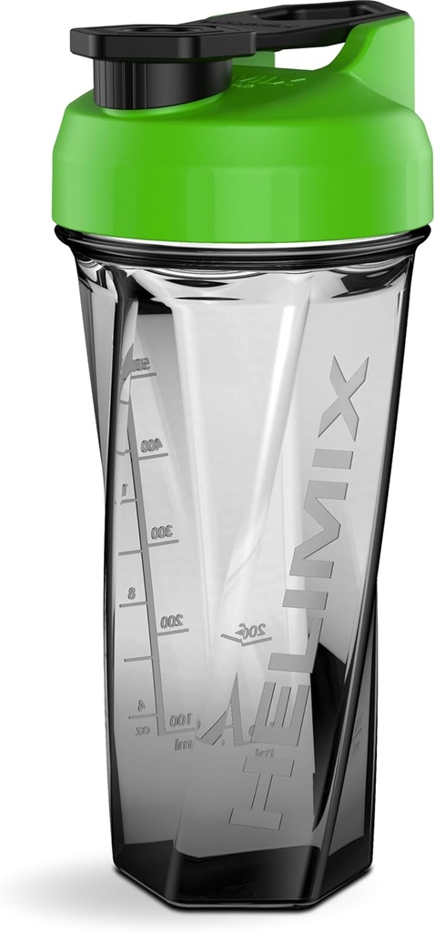 HELIMIX 2.0 Vortex Blender 摇摆瓶 握着最多28oz $Q 无摇摆球 或 Whisk $Q USA 制造 → Portable Pre Workout Whei 蛋白质饮料摇摆杯 → Mixes Cocktails splikes → Top Rack Safe