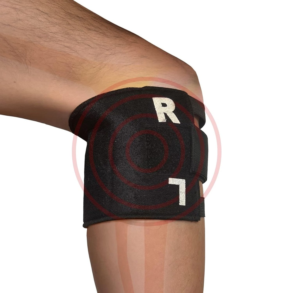 在电视上看到Knee Brace for Sciatica 与压力点Brace Relieve Acupressure Leg Sciatica,可调整的自热膝盖支持包装和男女疼痛救济(CL-1)