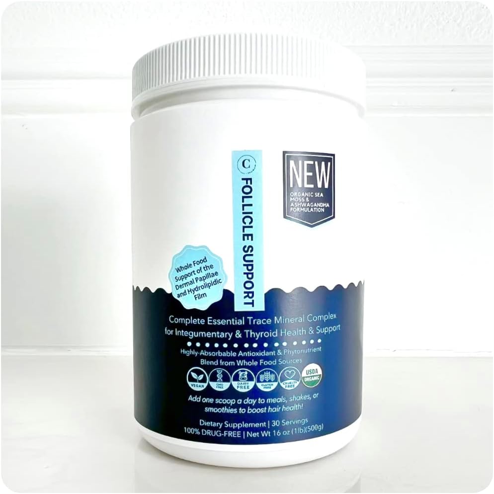 CRISSAN 完整的毛球支持毛发生长补充剂-海摩斯、Saw Palmetto、Amla和更多