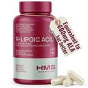 稳定R-液酸300毫克/人,R Alpha Lipoic Acid ALA 补充耐尔韦抗氧化剂,能源和代谢支持,NSF 认证补充剂,Non-GMO & Vegan,60 Capsules,2月供应