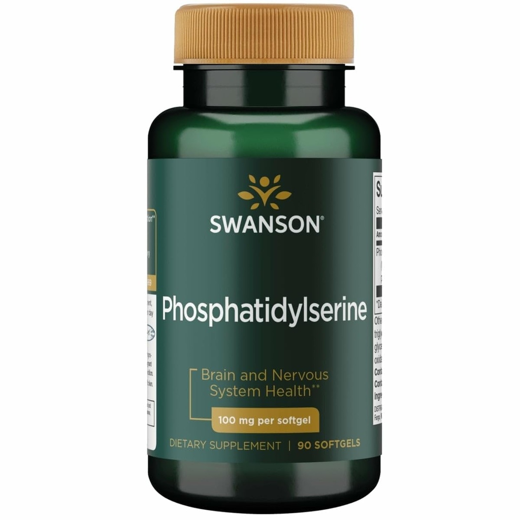 Swanson Phosphatidylserine 100 毫克 90 胶片