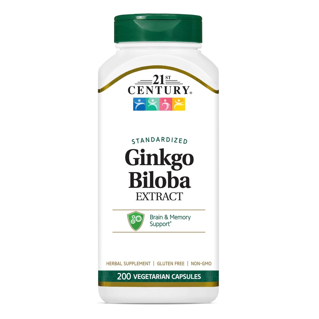 21世纪 Ginkgo Biloba 提取 Veg-Capules, 200年(21687年)