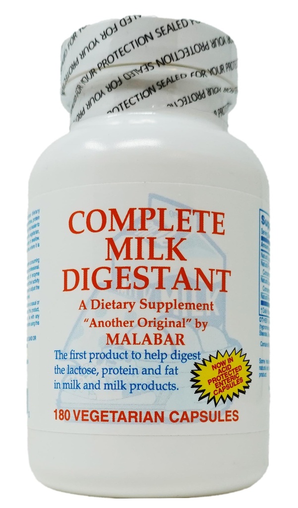 Malabar 完整的牛奶文摘剂, 180 Counter