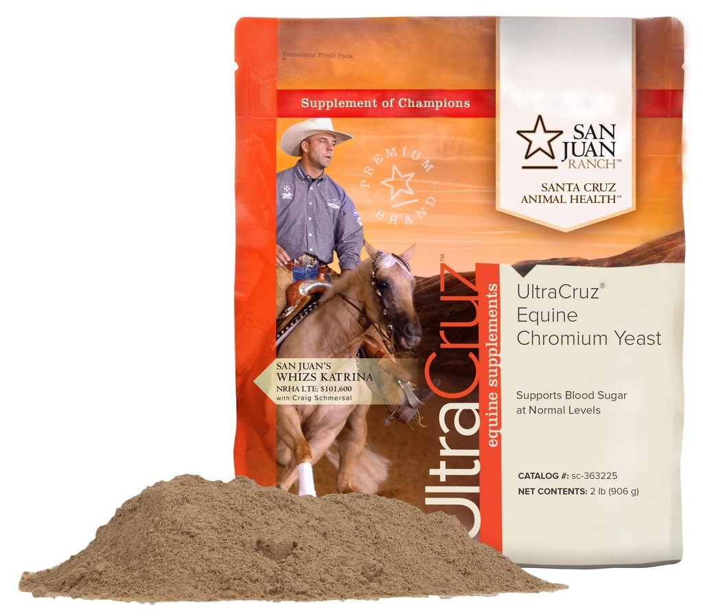 UltraCruz - sc-363225 Equine Chromium Yeast 配马,2磅,粉末(454天供应)