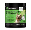 Cranberry Bladder Health for Dogs – 包含活动成份- Cranberry & D-Mannose 帮助支持狗尿道切除健康,狗Bladder 支持,以及肾支持狗(Bacon)