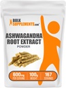 Bulk Ashwagandha Root Except Powder - Ashwagandha Ashwagandha Ashwagandha Assuption - Vegan & Gluten Free, 每人600毫克, 100g (3.5 oz) (Pack of 1)
