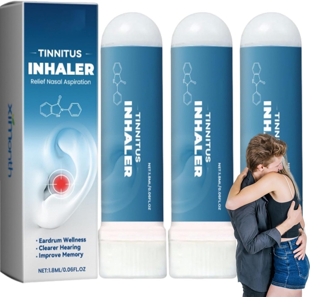 Tec Silen Tinnitus Inhaler, Ecase Nose Inhaler for Tinnitus, Tinnitus Inhaler, 自然和温柔(3)