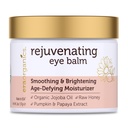 USDA 有机眼摩擦器 Cream - 复发和新生年龄 Defing Balm - 与Jojoba Oil的敏感皮肤天然成份, Argan Oil for Puffiness, Fine Lines Plus more