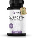 Quercetin with Bromelain(1 000mg services) - 120 Veggie Capsule 补编 - 支持美国男子和女子的健康免疫功能,Vegan,非GMO公司