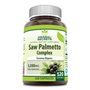 草药秘诀 Saw Palmetto Complex Supplements 1200 Mg 120 Capsules = Non-GMO = Gluten Free = 在美国制造