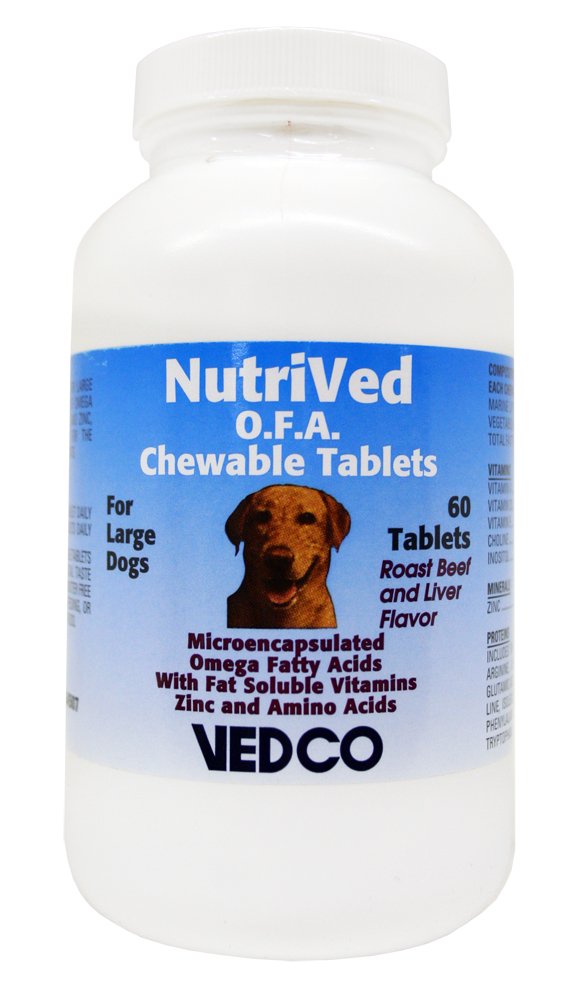 Vedco 60 Counter Nutrived O.F.A. Chewable Tables for Great Dogs (中文(中国大陆) ).