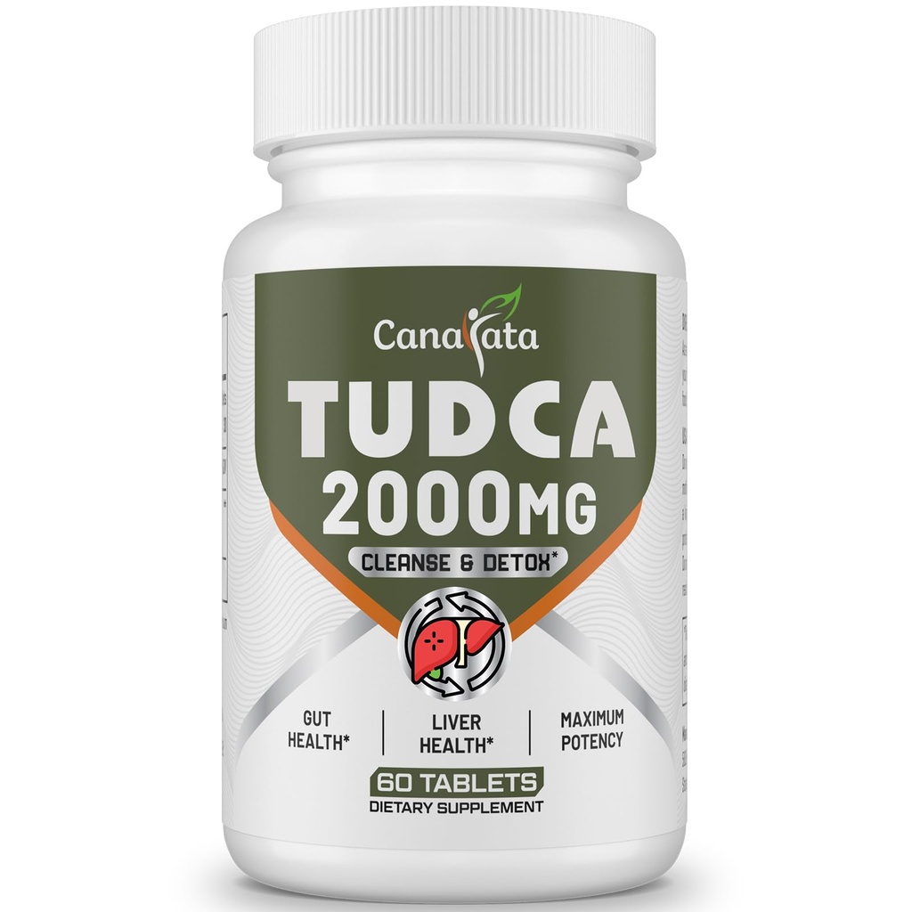 TUDCA Liver Supplements 2000mg - 强食盐支持 Liver Detox & Cleanse - Liver and Gallbladder 健康公式 - 方便燕子片-30天供应