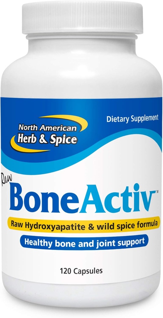 北美洲HERB & SPICE BONEActiv - 120 Capsules - Bone & 联合支助 - MCHA, Sage, Rosemary, Oreganol P73 Oregano Oil - 非GMO - 30名服务人员