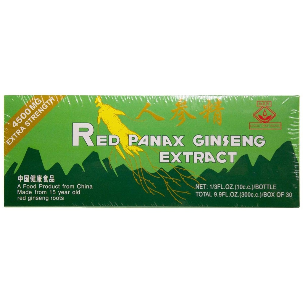 全球20年老红Panax Ginseng 提取 - 超强 - 10ml X 30瓶 - 价值包