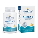 北欧自然学Omega-3,柠檬火焰 - 60 软宝石 - 690 mg Omega-3 - 鱼油 - EPA & DHA - 免疫支持,脑和心脏健康,最佳健康 - 非GMO - 30 服务