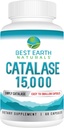 Best Earth Naturals Catalase Supplement 15,000 - 强发的发型补充剂 - 60 Capsules(60天供应)
