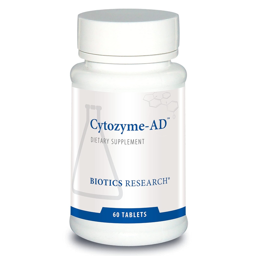 生物研究 Cytozyme AD 支持健康能量水平,促进60个平板