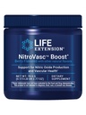 生命延伸 NitroVasc Boost, 血液流动补充, Nitric Oxide 支持, 心脏健康, L-arginine, Gluten-free, 非GMO, 蔬菜, 1 Scoop, 30 services