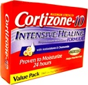 10 最大结晶加热疗效 1% 氢化cortisone Anti Hitch Cream 2 20z Tubes, 总计 4 oz