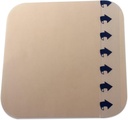 Dynarex DynaDerm Hydrocolloid Dressings, Sterile Moist Bandages for Wounds, 6"×6", Extra Thin & Latex - Free, 皮尔-下皮的船舶, 1盒5件服装