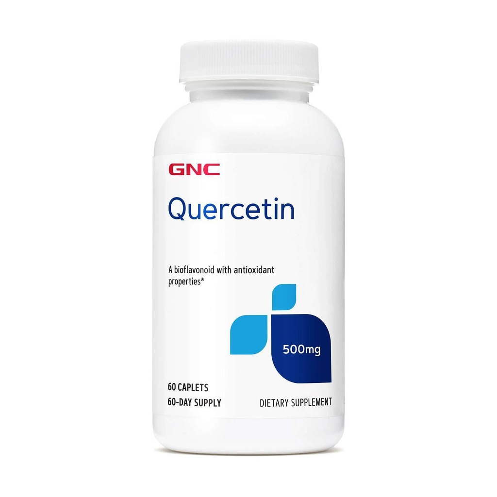 GNC Quercetin 500mg 补编,60种服务