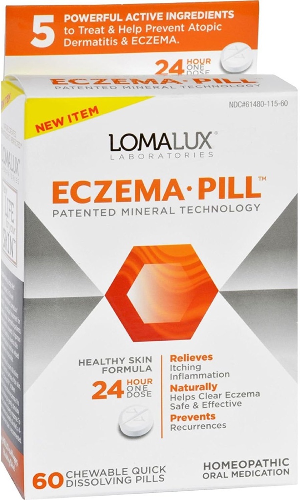 Loma Lux实验室 Acne Eczema - Chewable - 快速解析 - 60 Counter - Gluten Free - Yeast Free-Wheat Free - 互联网档案馆的存檔,存档日期2013-12-22.