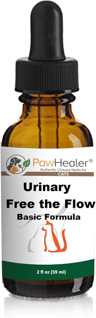 爆石/晶体:尿液自由 流体:基本公式 - 猫和小狗的草药液草 - 2 fl oz(59 ml) - 购买更多保存更多(1瓶)