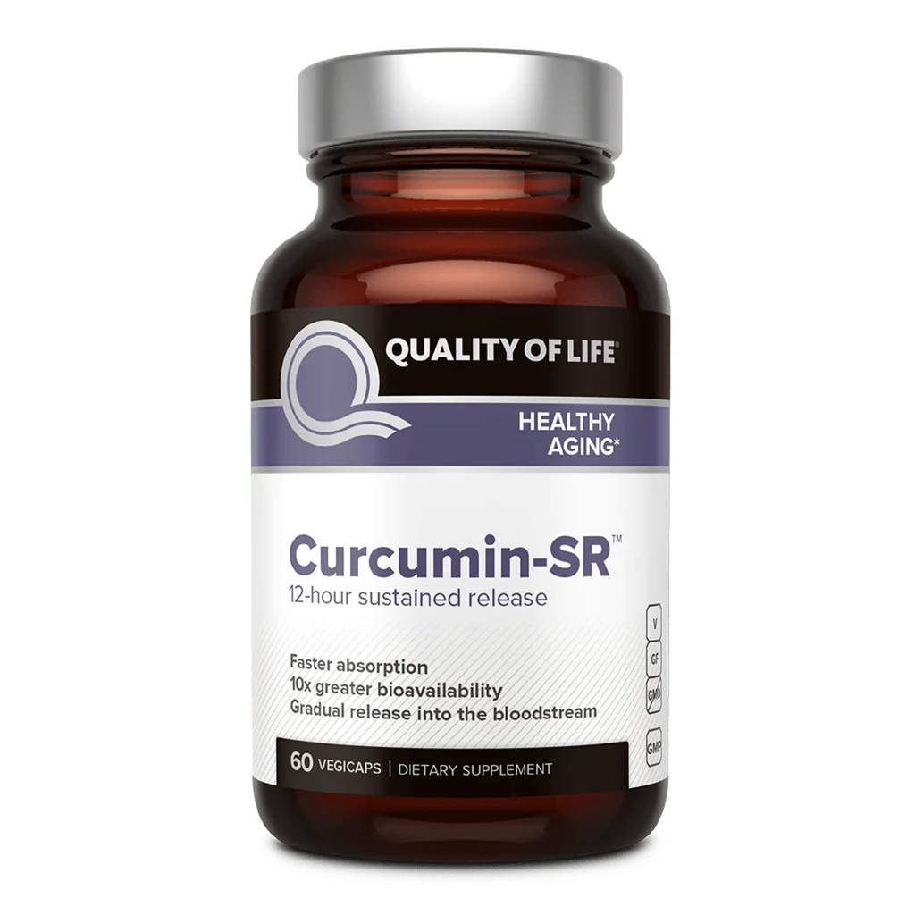 生活质量Curcumin-SR -- -- 健康老龄化、炎症支助 -- -- 60名蔬菜